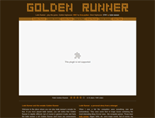 Tablet Screenshot of goldenrunner.com